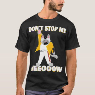 T-shirt Freddie Meowcury Freddy Mercury Comme Classique Ch