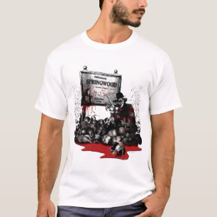 T-shirt Freddy contre Jason   Bienvenue à Springwood