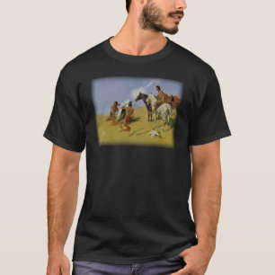 T-shirt Frederic Remington - fumée