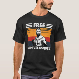 T-shirt Free Cain Velasquez Retro Vintage