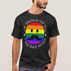 T-shirt Free Dad Hugs LGBT Gay pride
