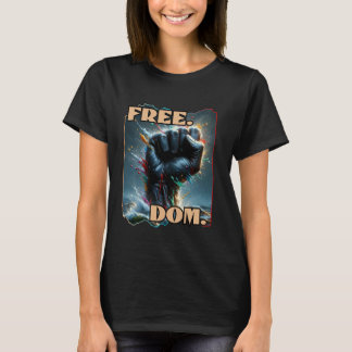 T-shirt Free.Dom., Anti-Racisme, Inclusion, DEI, Culture