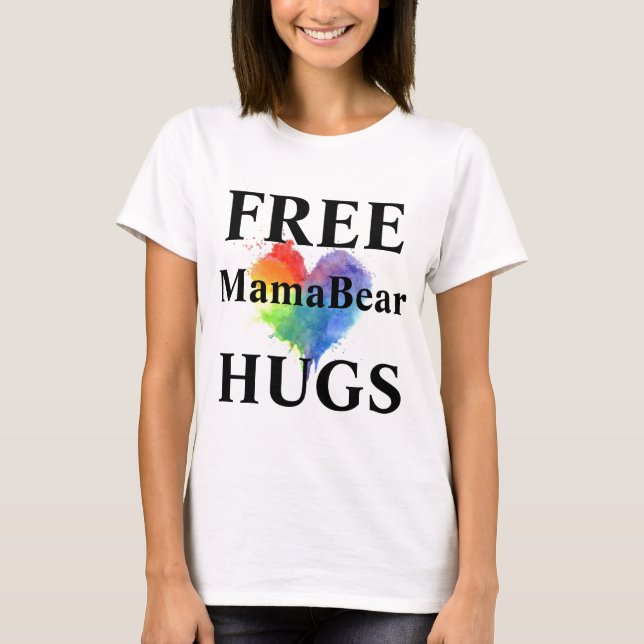 T-shirt Free Hugs Big & Bold T Shirt (Devant)