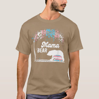 T-shirt Free Mom Hugs Fiers Mama Bear Transgender Pride LG