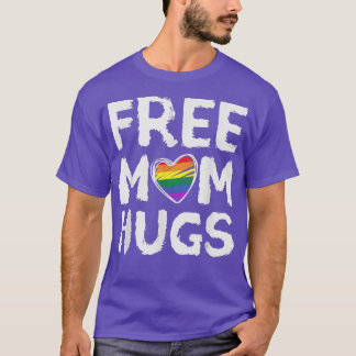 T-shirt Free Mom Hugs Heart - LGBTQ