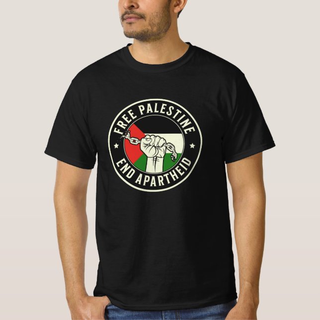 T-shirt Free Palestine (Devant)