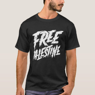 T-shirt Free Palestine Protest Support for Gaza and Jerusa