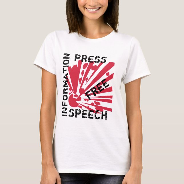 T-shirt Free Press (Devant)