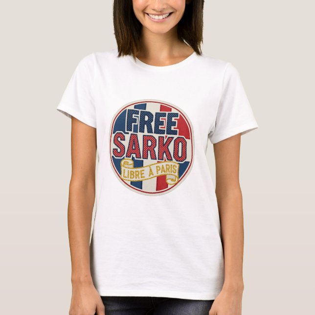 T-shirt free sarko (Devant)