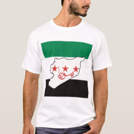 T-shirt Free Syrie Ce n'est pas en Syrie
