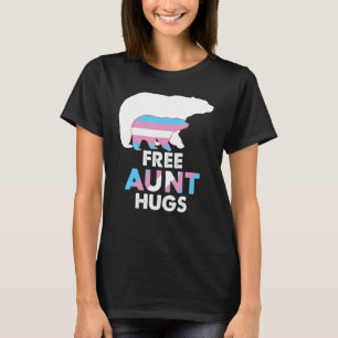 T-shirt Free Tante Hugs Transgenre Rainbow Bear LGBT Pride