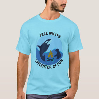 T-shirt Free Willy Teal Shirt