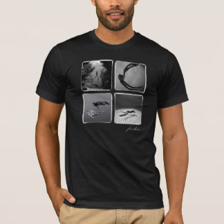T-shirt freedive - organique. Hommes de couleur