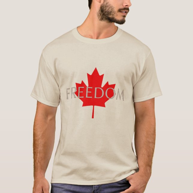 T-shirt Freedom Canada (Devant)