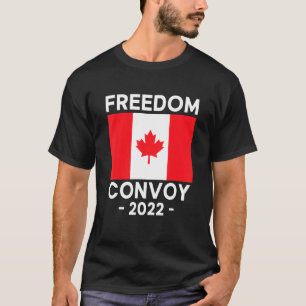 T-shirt Freedom Convoy 2022 Soutenez nos camionneurs Canad