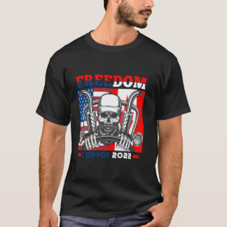 T-shirt Freedom Convoy États-Unis Et Canada Appuient Notre