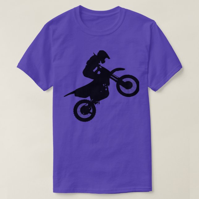 T-shirt Freedom Motocross Dirt Bikers Riders Freestyle  (Design devant)