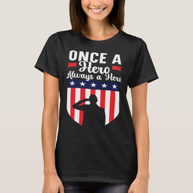 T-shirt Freedom Patriotic Veteran USA Flag American Memori (Devant)