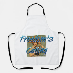 T-SHIRT Freedom ruft Schürze