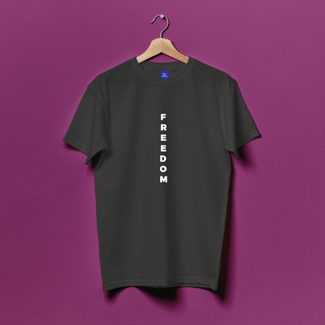 T-shirt FREEDOM Vêtements de rue urbains cool (Créateur téléchargé)