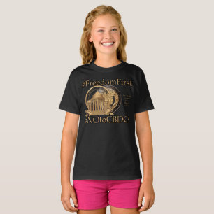 T-shirt #FreedomFirst : Portefeuille de la liberté - Embra