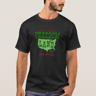 T-shirt Freedomland USA Rétro Bronx NY Parc d'attractions