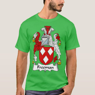 T-shirt Freeman Manteau d'armoiries Famille Crest 