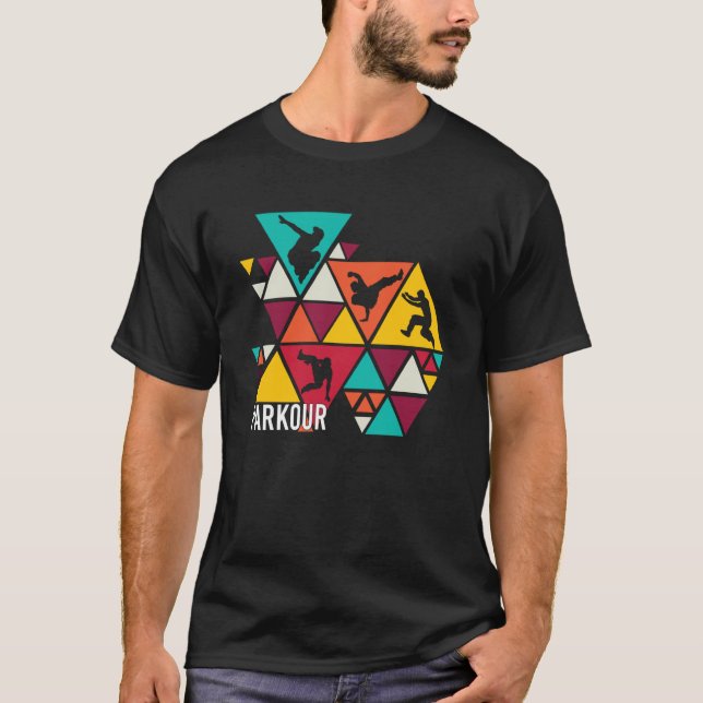 T-shirt Freerunning Street Workout Freestyle Acrobatic Par (Devant)