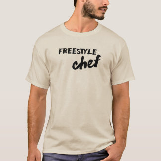 T-shirt Freestyle Chef Cook Restaurant Accueil Cuisine Foo