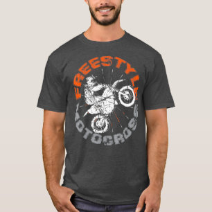 T-shirt Freestyle Motocross Racing Dirt Bike