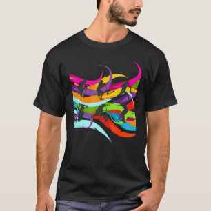 T-shirt Freestyle Pro Scoot 2 Street Skatepark Style Ado