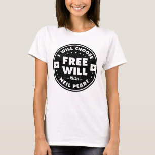 T-shirt Freewill, citation motivante