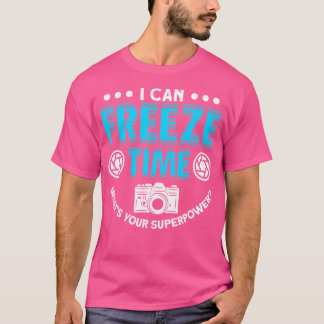 T-shirt Freeze Time Photography Lover