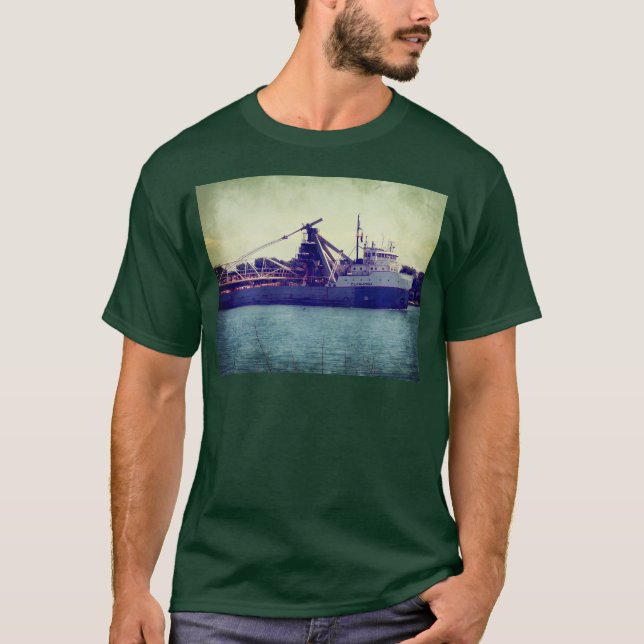T-shirt Freighter des Grands Lacs (Devant)