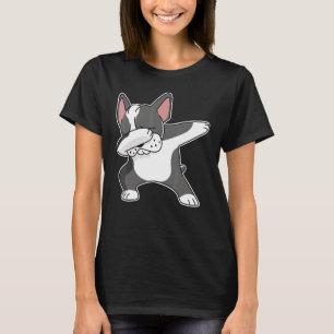 T-shirt French Buldog Dabbing Frenchie Dog Dab Dance