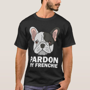 T-shirt French Buldog Design For Men Women Pardon My Fren