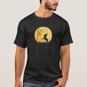 T-shirt French Bulldog Avec casquette Sorcier Citrouille B