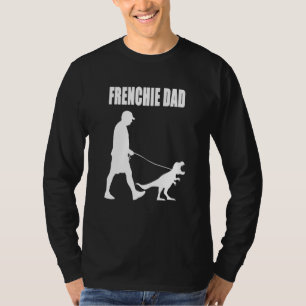 T-shirt French Bulldog Dad Trex Dinosaur Frenchie Dog Owen