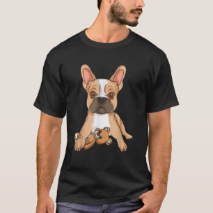T-shirt French Bulldog Frenchie Lote Chien mignon Maman Fu