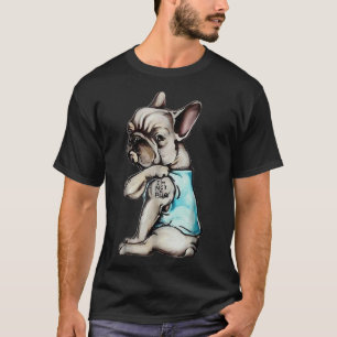 T-shirt French Bulldog Je Ne Suis Pas Un Carlin