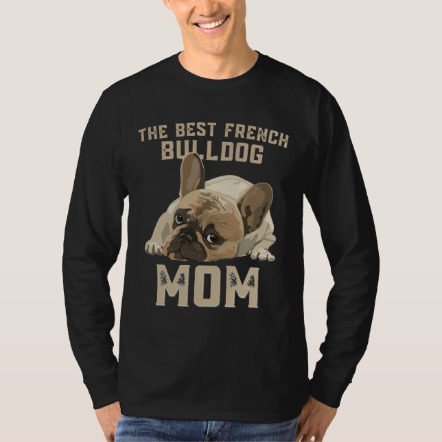 T-shirt French Bulldog Mom 110 (Devant)