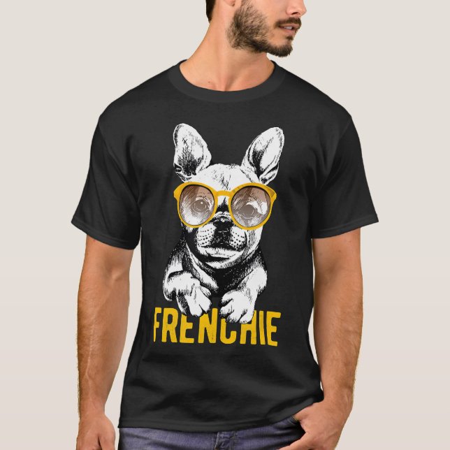 T-shirt French Bulldog Pour Les Fans De Chien Français Tee (Devant)