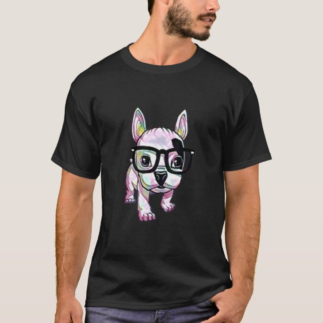 T-shirt French Bulldog Puppy Tee (Devant)