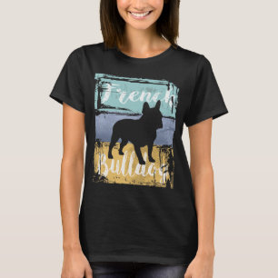 T-shirt French Bulldog Tee - Chien français rétro