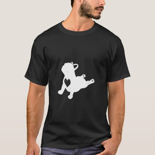 T-shirt French Bulldog Yoga (Devant)