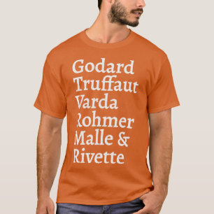 T-shirt French New Wave Cinéma Légendes Cadeau Ventilateur
