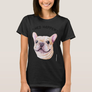 T-shirt Frenchie Baiser Baveux  Bisous de Bouledogue Franç