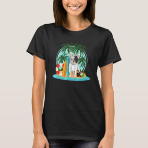 T-shirt Frenchie Cute French Bulldog Chien Maman Femme