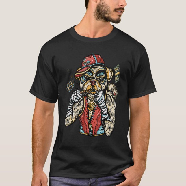 T-shirt frenchie  french bulldog frenchie mom dog pug bull (Devant)