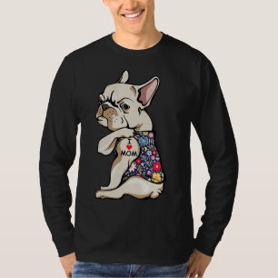 T-shirt Frenchie I Love Maman Funny French